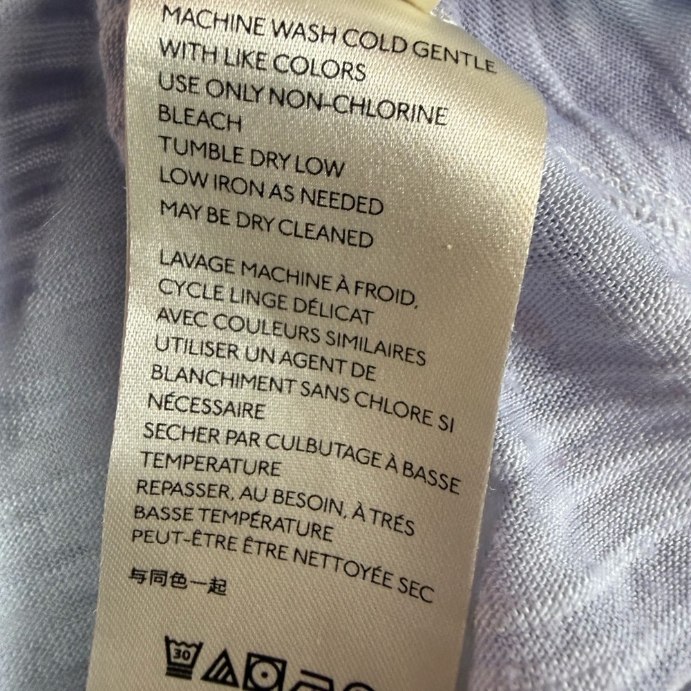 We The Free Light Blue Layered Top Size XS - Picture 9 of 10